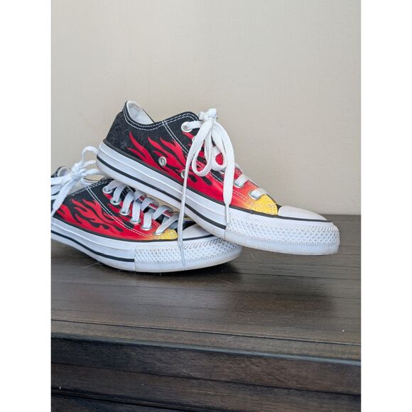 Converse Chuck Taylor All Star Flame Mens 4.5 Womens 6.5 Unisex Sneakers - Picture 9 of 9